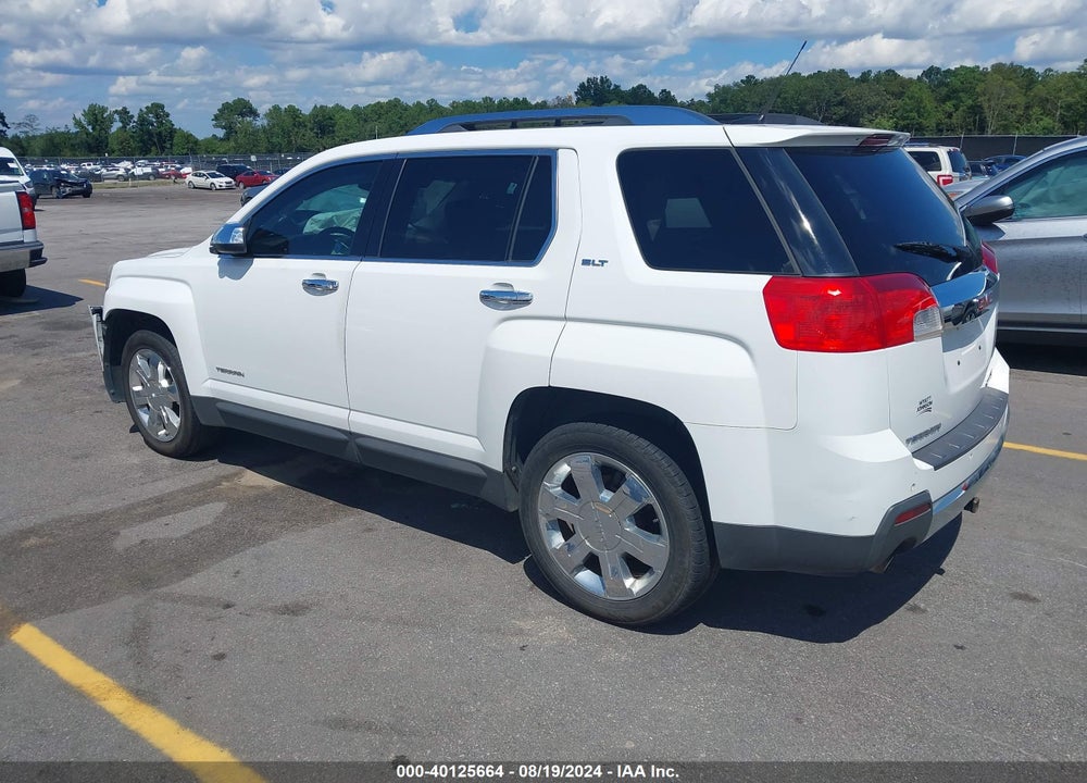 2012 GMC TERRAIN SLT-2 VIN: 2GKFLXE57C6251791