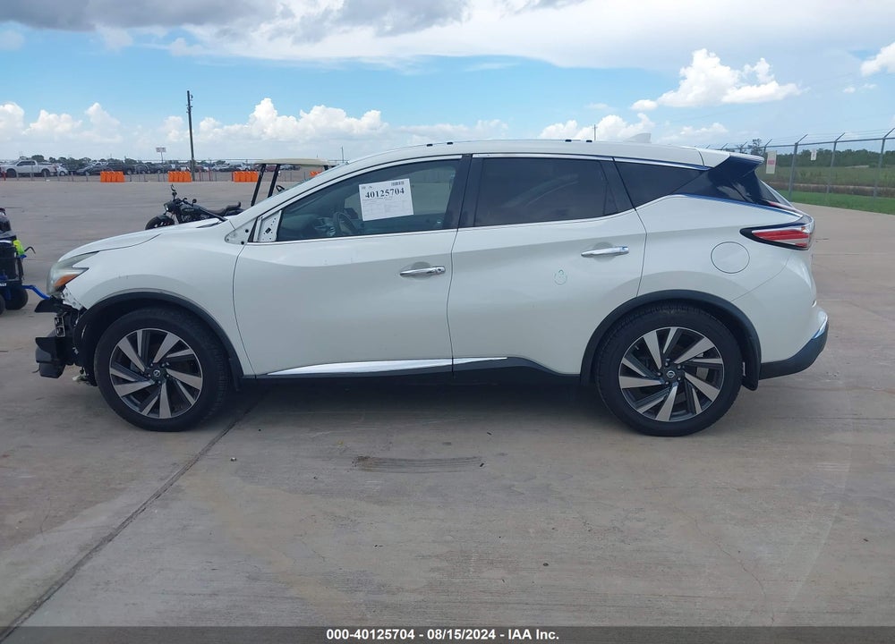 2018 NISSAN MURANO PLATINUM VIN: 5N1AZ2MG5JN101077