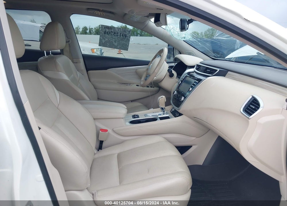2018 NISSAN MURANO PLATINUM VIN: 5N1AZ2MG5JN101077