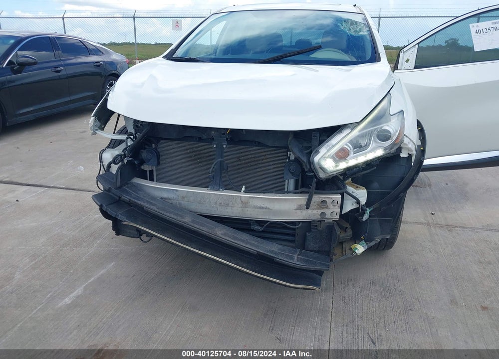 2018 NISSAN MURANO PLATINUM VIN: 5N1AZ2MG5JN101077