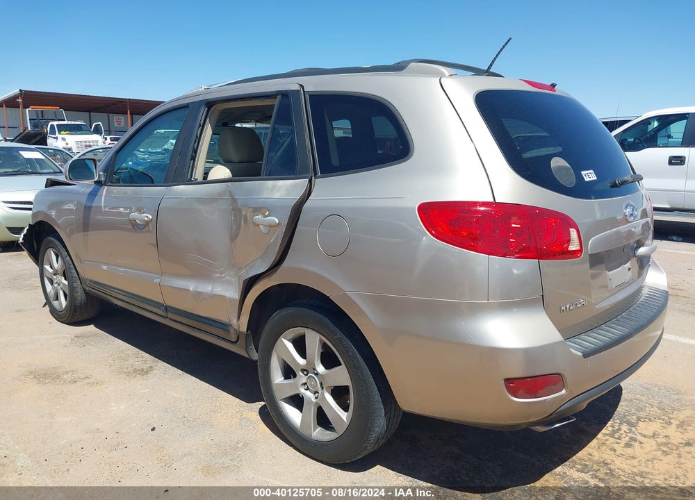 2007 HYUNDAI SANTA FE LIMITED/SE VIN: 5NMSH13E47H088687