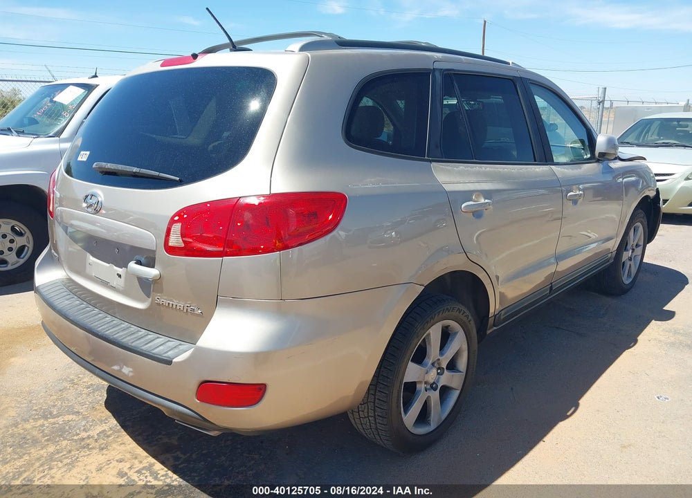 2007 HYUNDAI SANTA FE LIMITED/SE VIN: 5NMSH13E47H088687