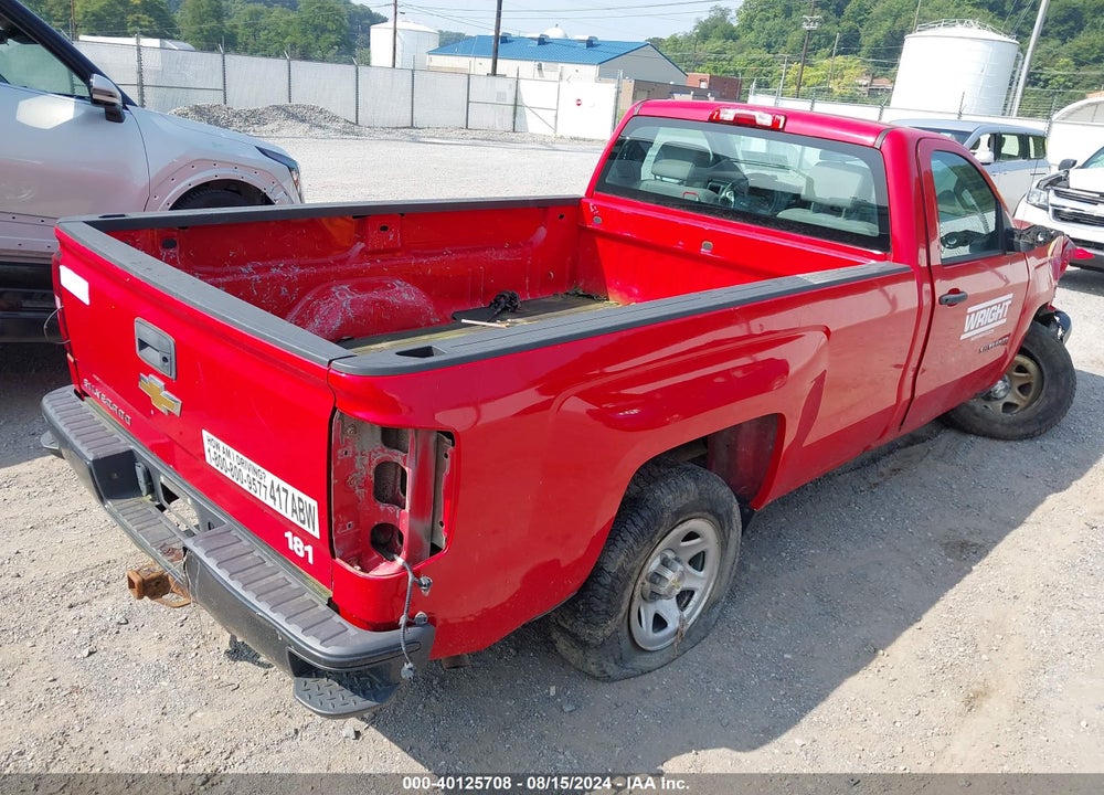 2014 CHEVROLET SILVERADO 1500 WORK TRUCK 1WT VIN: 1GCNCPEH9EZ202102