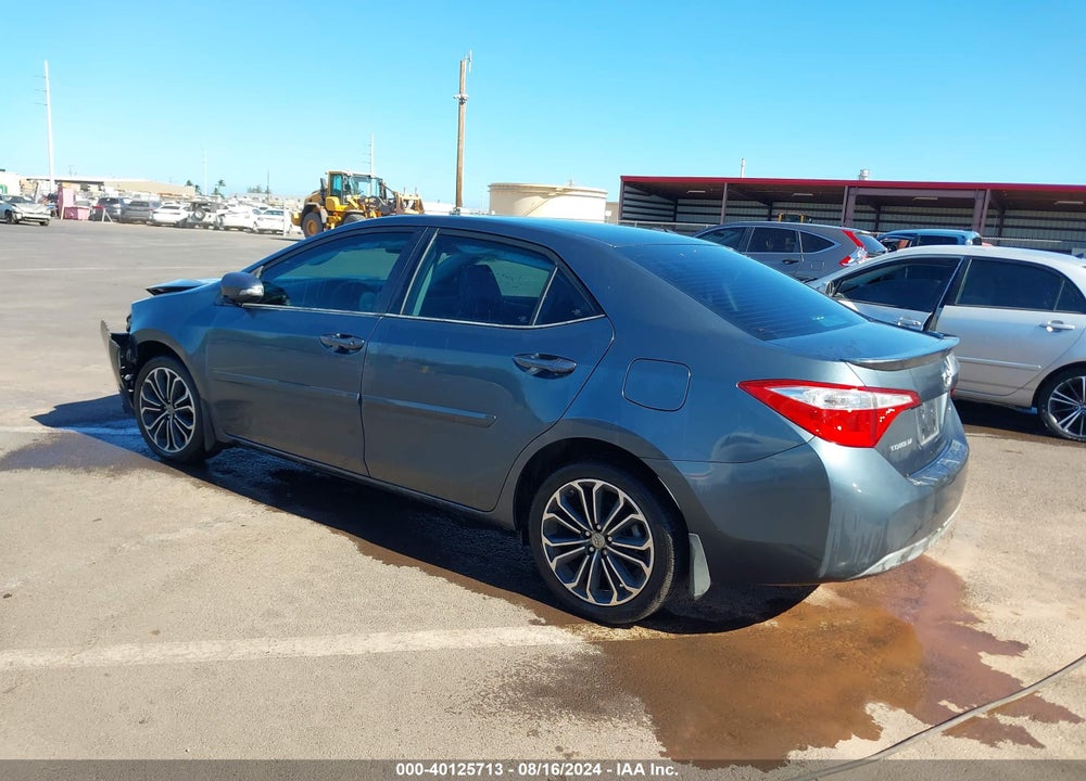 2015 TOYOTA COROLLA S/S PLUS/S PREMIUM VIN: 5YFBURHE0FP357534