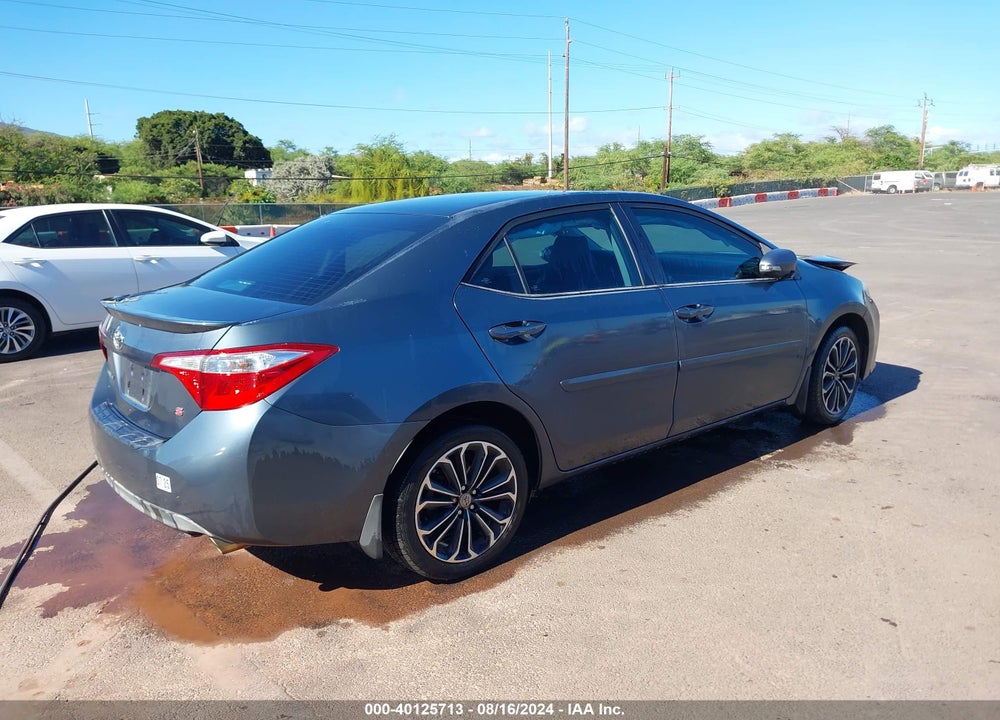 2015 TOYOTA COROLLA S/S PLUS/S PREMIUM VIN: 5YFBURHE0FP357534