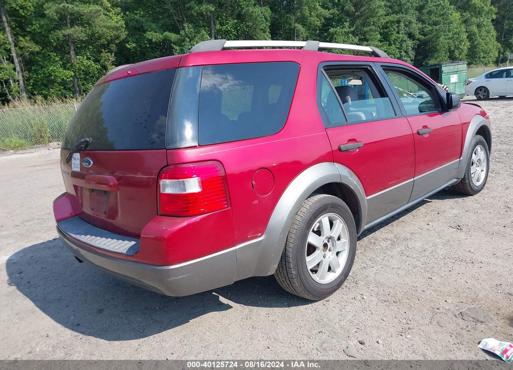 2005 FORD FREESTYLE SE VIN: 1FMZK01145GA43632