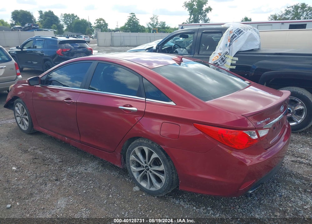 2014 HYUNDAI SONATA SE VIN: 5NPEC4AC8EH892442