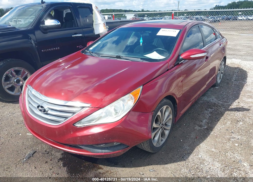 2014 HYUNDAI SONATA SE VIN: 5NPEC4AC8EH892442