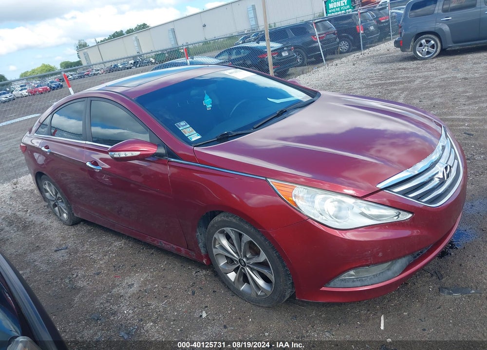 2014 HYUNDAI SONATA SE VIN: 5NPEC4AC8EH892442