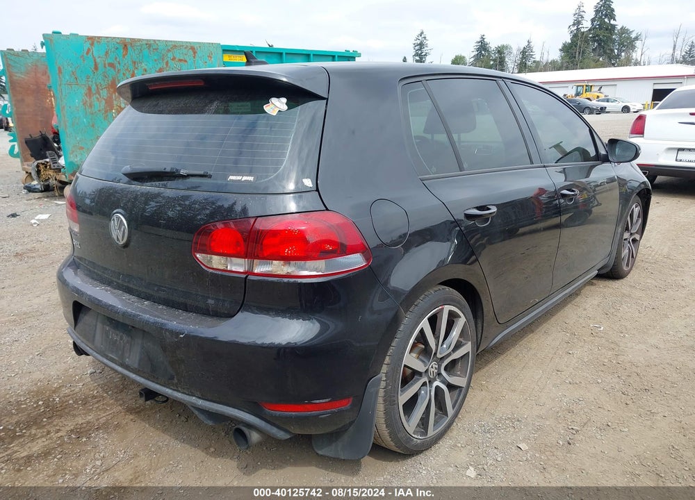2014 VOLKSWAGEN GTI DRIVER'S EDITION/WOLFSBURG EDITION VIN: WVWHD7AJ2EW011156