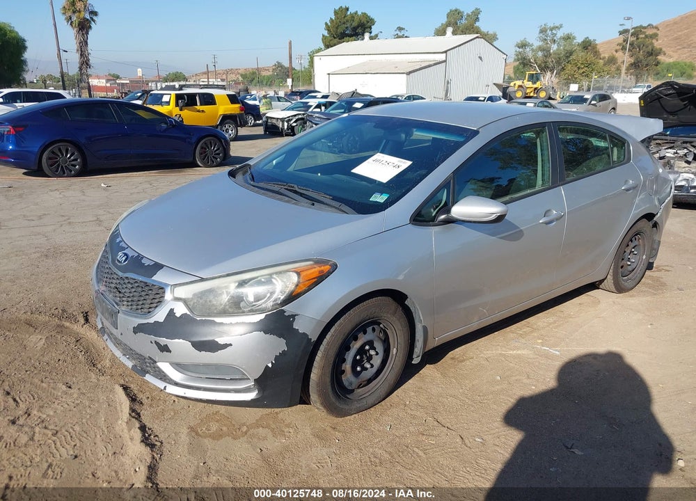 2014 KIA FORTE LX VIN: KNAFK4A61E5095304