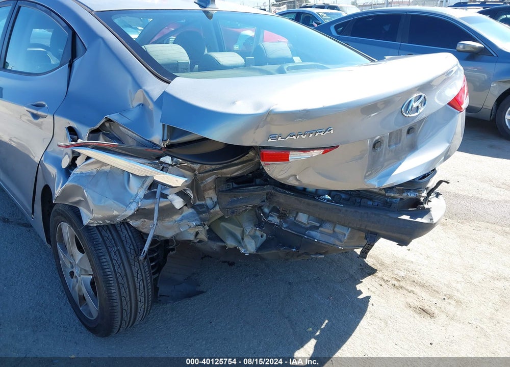 2013 HYUNDAI ELANTRA GLS VIN: KMHDH4AE5DU916923