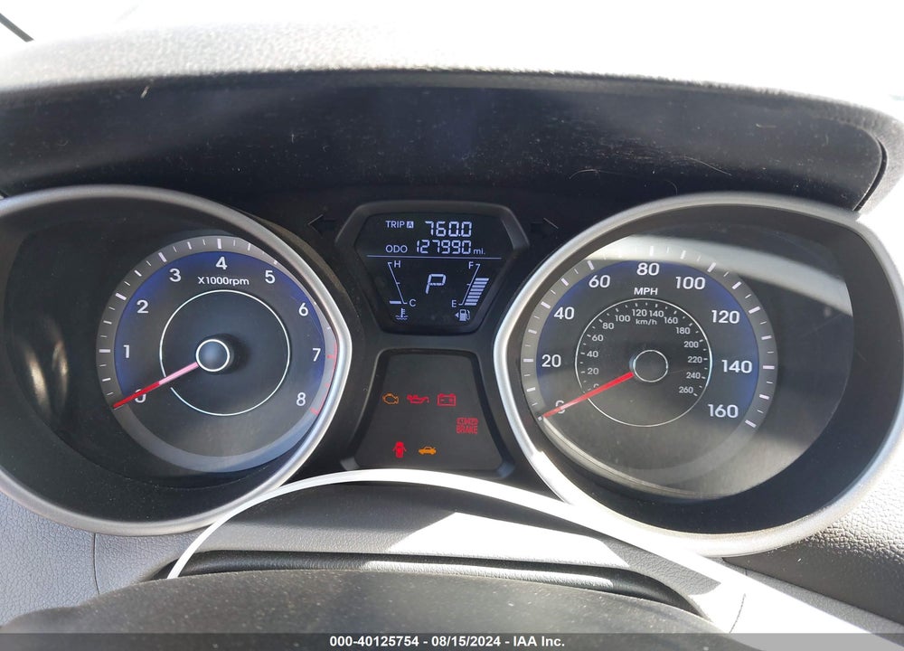 2013 HYUNDAI ELANTRA GLS VIN: KMHDH4AE5DU916923