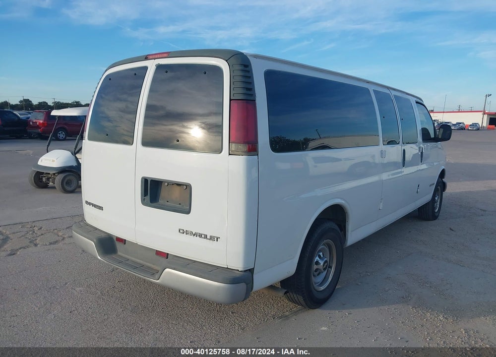 2001 CHEVROLET EXPRESS VIN: 1GAHG39G711175768
