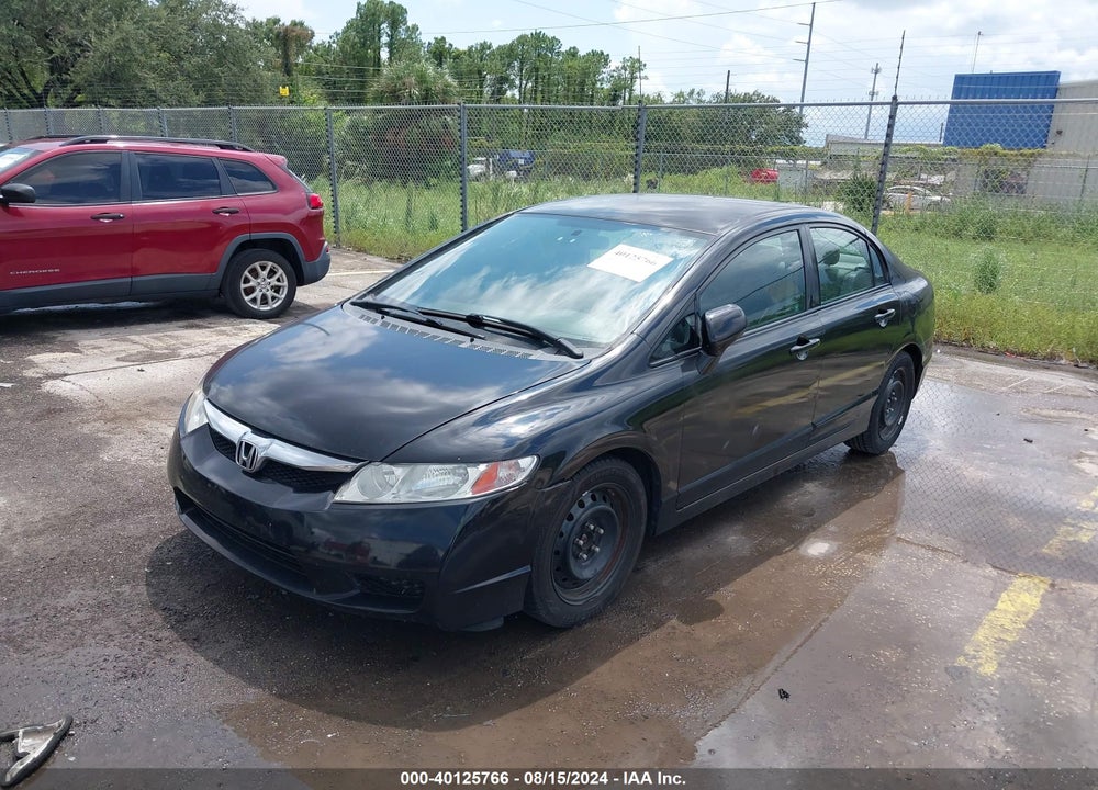 2010 HONDA CIVIC LX VIN: 19XFA1F5XAE086555
