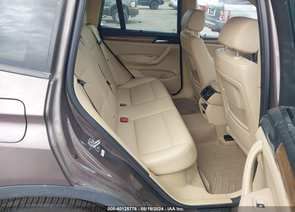 2013 BMW X3 XDRIVE28I VIN: 5UXWX9C53D0A10367