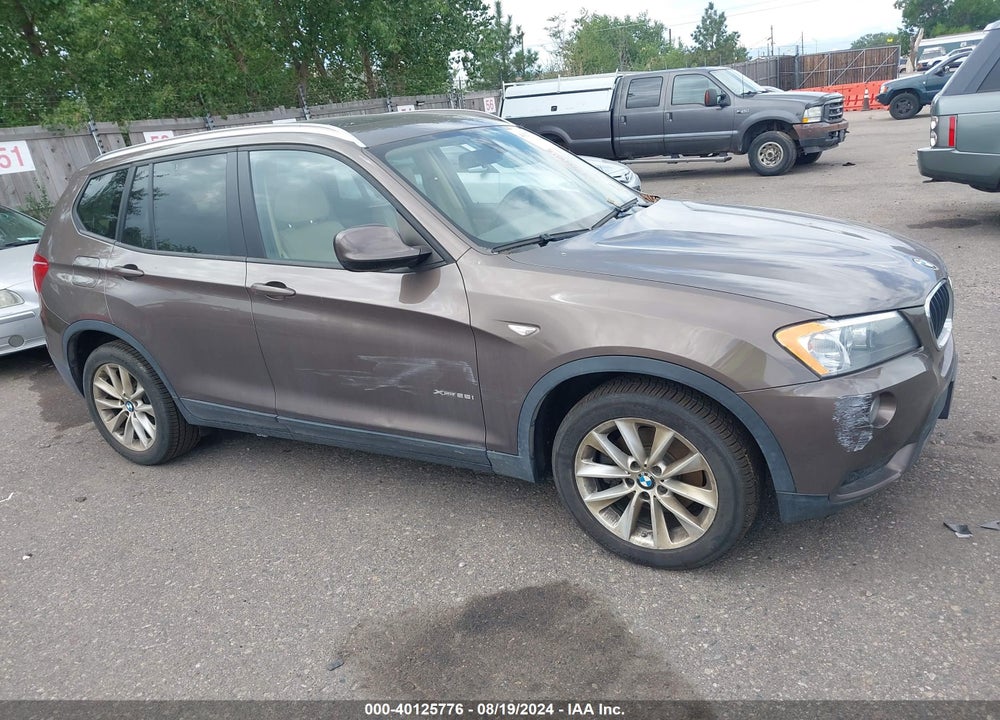2013 BMW X3 XDRIVE28I VIN: 5UXWX9C53D0A10367
