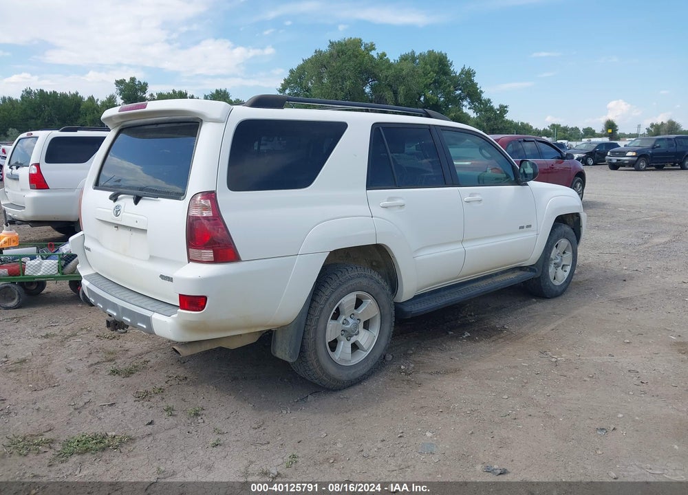 2004 TOYOTA 4RUNNER SR5 V6 VIN: JTEBU14R340050923