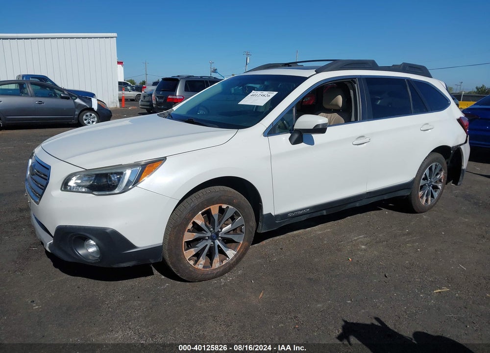 2015 SUBARU OUTBACK 2.5I LIMITED VIN: 4S4BSANC1F3335914