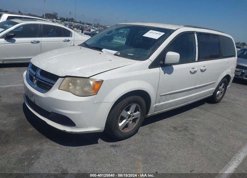 2012 DODGE GRAND CARAVAN SXT VIN: 2C4RDGCG1CR396219