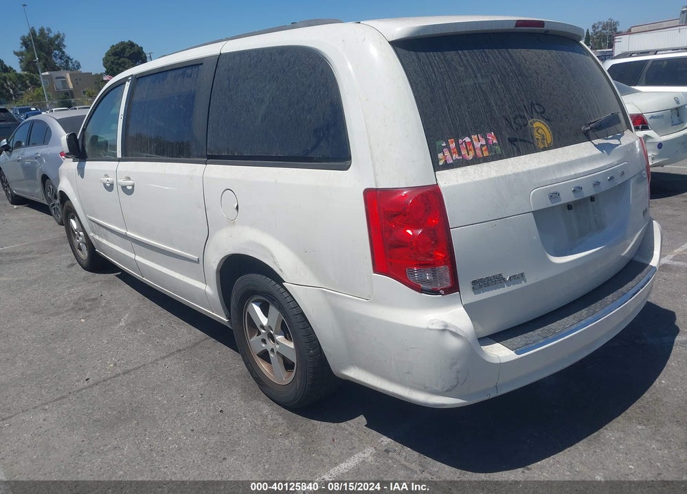 2012 DODGE GRAND CARAVAN SXT VIN: 2C4RDGCG1CR396219