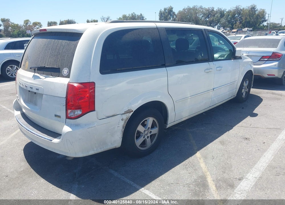 2012 DODGE GRAND CARAVAN SXT VIN: 2C4RDGCG1CR396219