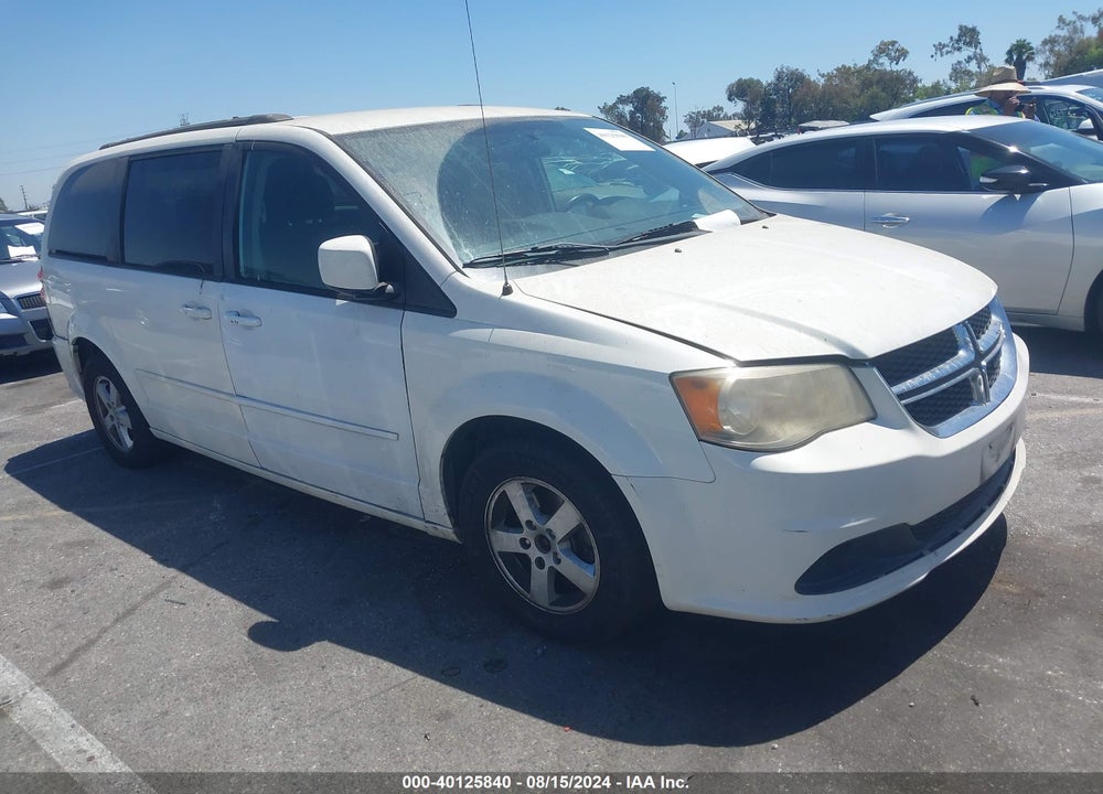 2012 DODGE GRAND CARAVAN SXT VIN: 2C4RDGCG1CR396219
