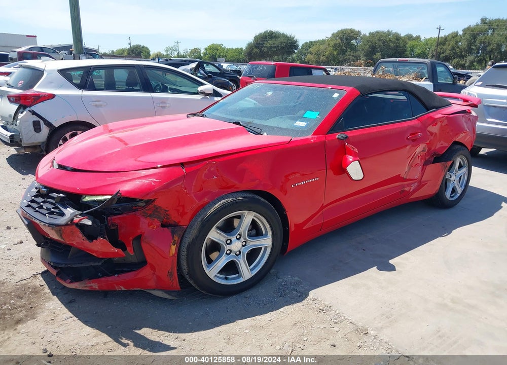 2019 CHEVROLET CAMARO 1LT VIN: 1G1FA3DS8K0159333