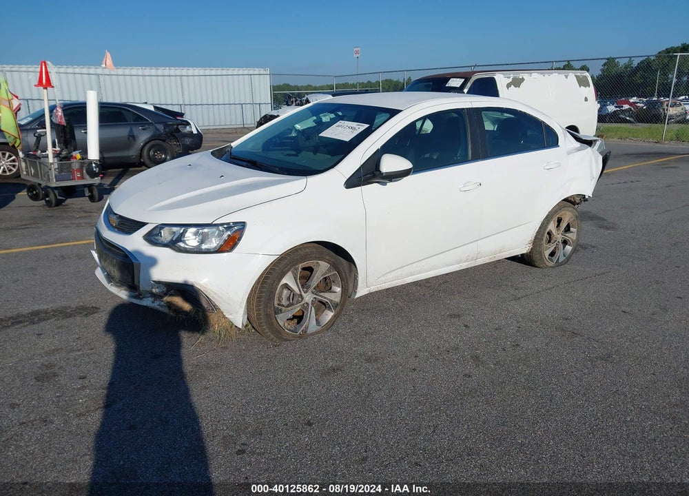 2020 CHEVROLET SONIC FWD  PREMIER VIN: 1G1JF5SB8L4118785