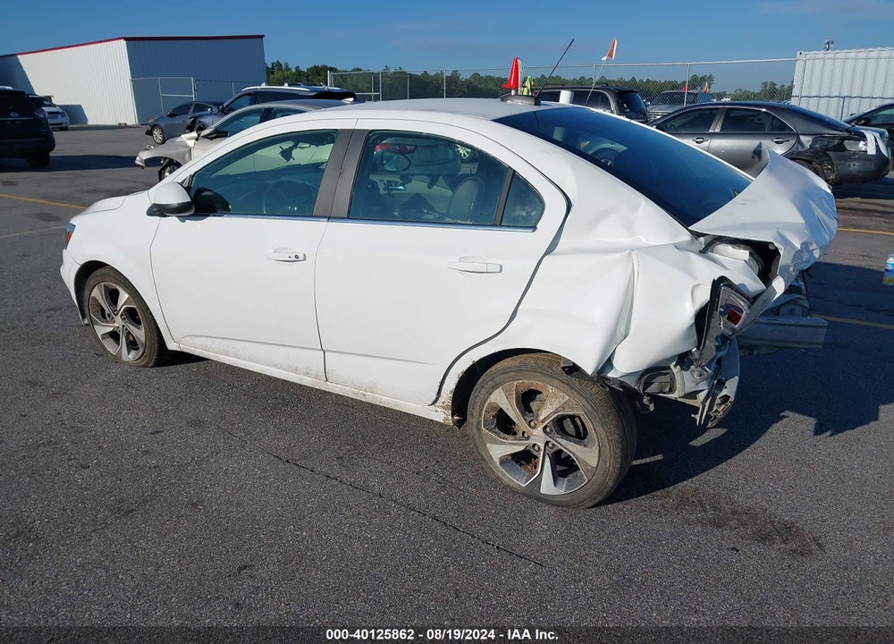 2020 CHEVROLET SONIC FWD  PREMIER VIN: 1G1JF5SB8L4118785