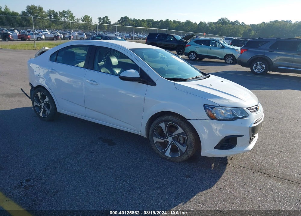 2020 CHEVROLET SONIC FWD  PREMIER VIN: 1G1JF5SB8L4118785