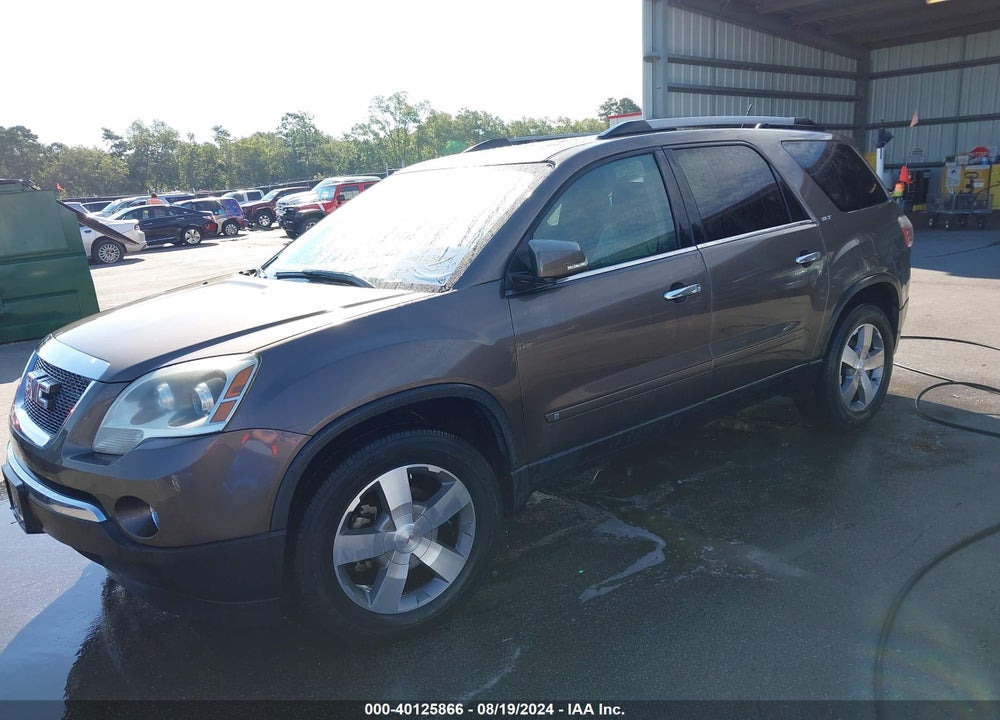 2010 GMC ACADIA SLT-1 VIN: 1GKLRMED4AJ172795