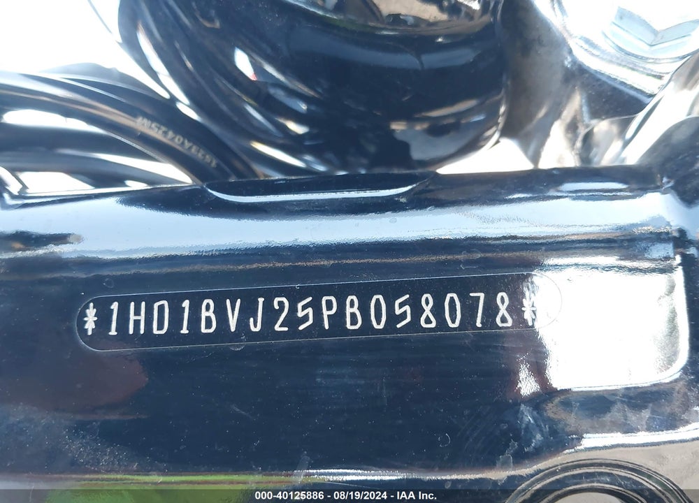 2023 HARLEY-DAVIDSON FXST VIN: 1HD1BVJ25PB058078