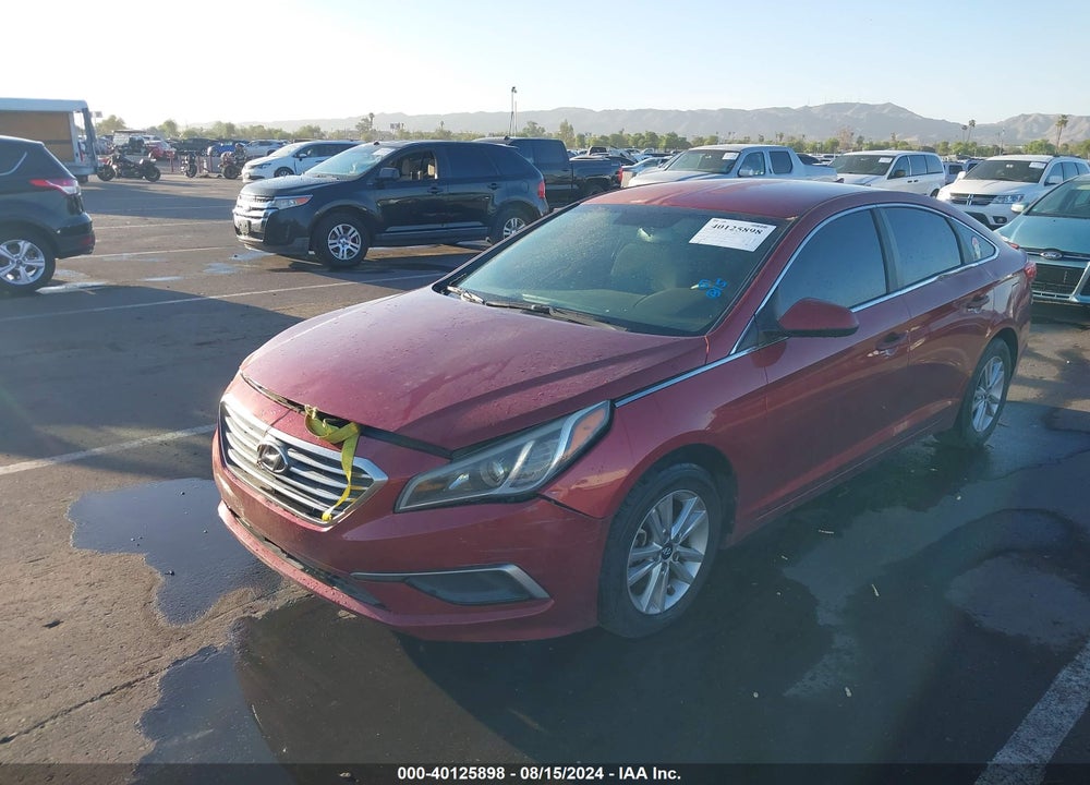 2016 HYUNDAI SONATA SE VIN: 5NPE24AF4GH391516