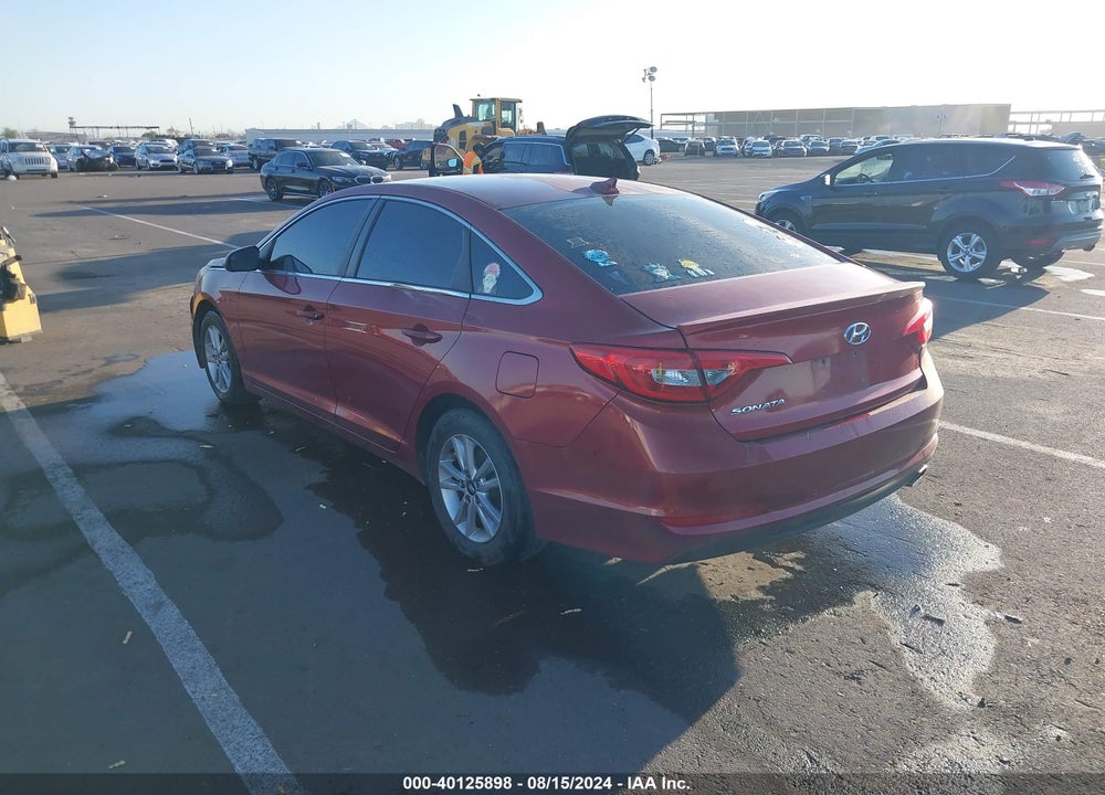 2016 HYUNDAI SONATA SE VIN: 5NPE24AF4GH391516