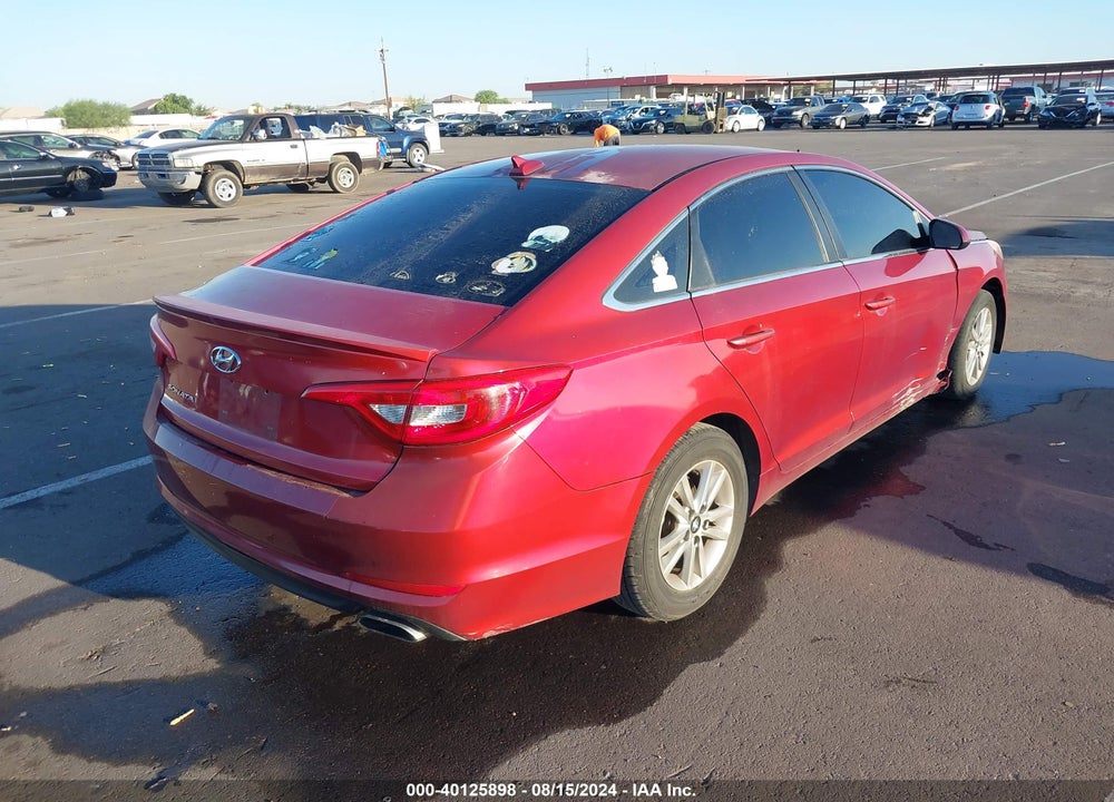 2016 HYUNDAI SONATA SE VIN: 5NPE24AF4GH391516