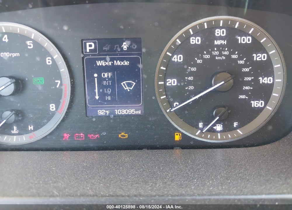2016 HYUNDAI SONATA SE VIN: 5NPE24AF4GH391516