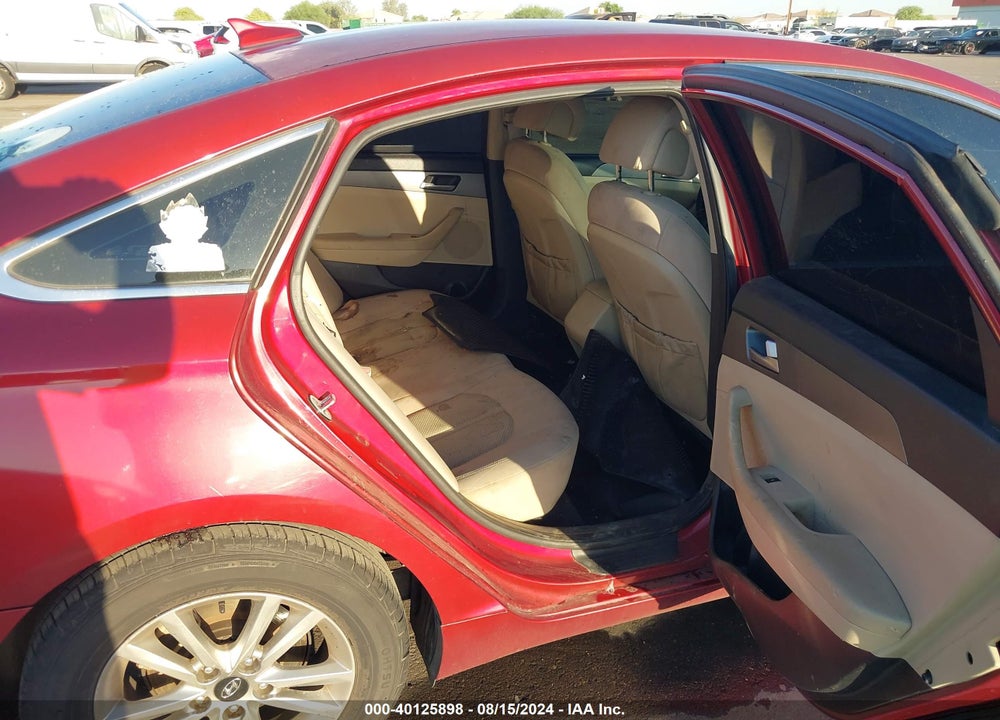 2016 HYUNDAI SONATA SE VIN: 5NPE24AF4GH391516