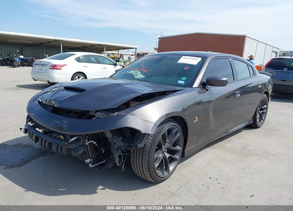 2020 DODGE CHARGER SCAT PACK RWD VIN: 2C3CDXGJXLH232165