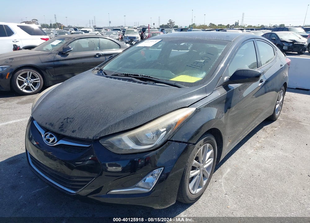 2016 HYUNDAI ELANTRA SE VIN: 5NPDH4AE6GH769532