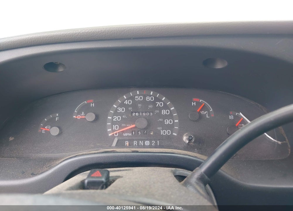 1997 FORD E-250 STANDARD VIN: 1FTFE24L3VHA10378