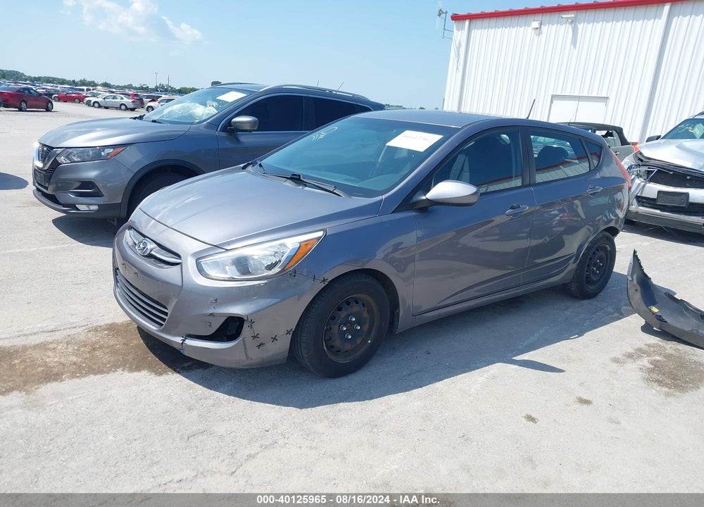2017 HYUNDAI ACCENT SE VIN: KMHCT5AE4HU310471