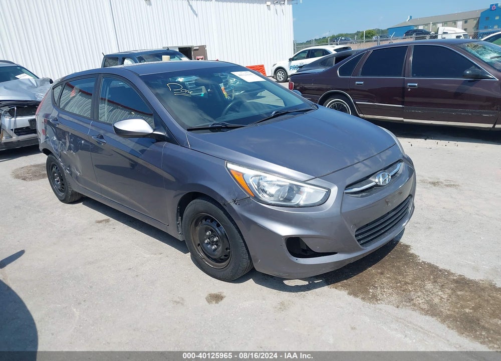2017 HYUNDAI ACCENT SE VIN: KMHCT5AE4HU310471