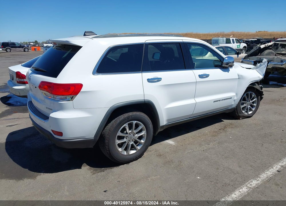2015 JEEP GRAND CHEROKEE LIMITED VIN: 1C4RJEBG1FC635277