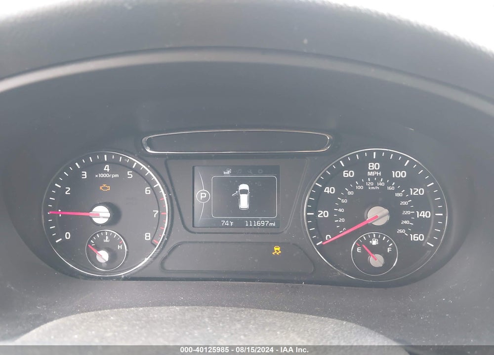 2016 KIA SORENTO 2.4L LX VIN: 5XYPG4A36GG083528