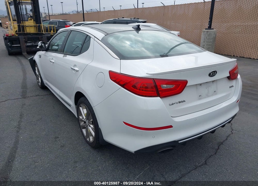 2015 KIA OPTIMA SXL TURBO VIN: 5XXGR4A64FG399095