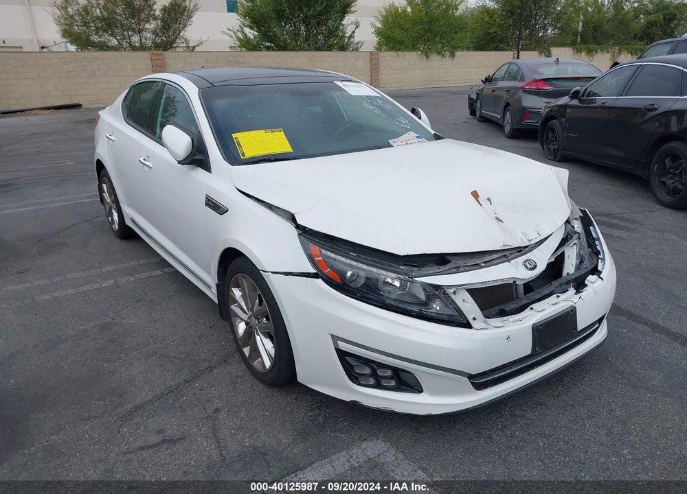 2015 KIA OPTIMA SXL TURBO VIN: 5XXGR4A64FG399095
