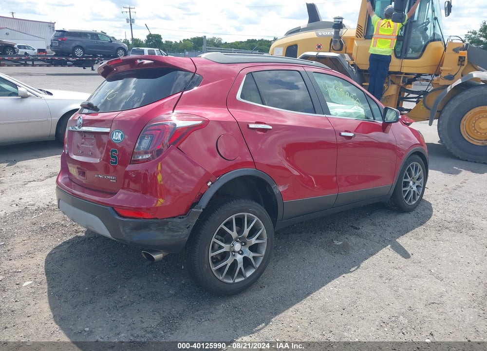 2019 BUICK ENCORE AWD SPORT TOURING VIN: KL4CJ2SM7KB724873