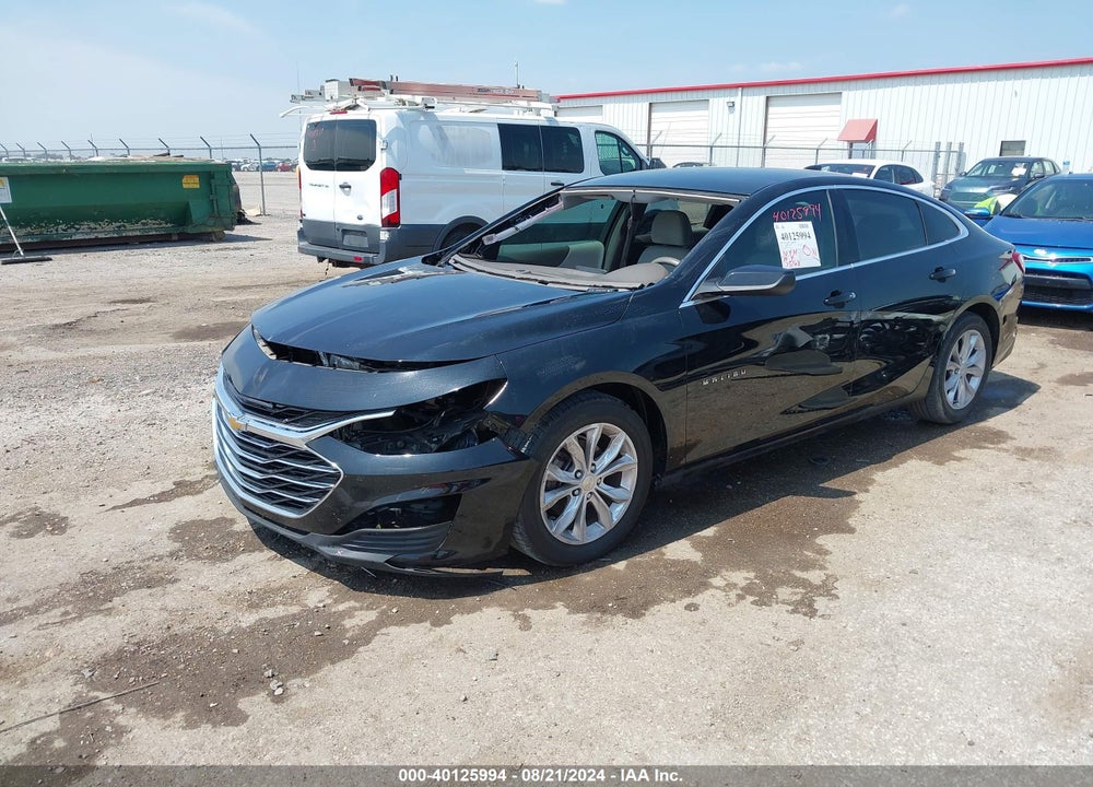 2020 CHEVROLET MALIBU FWD LT VIN: 1G1ZD5ST2LF074384