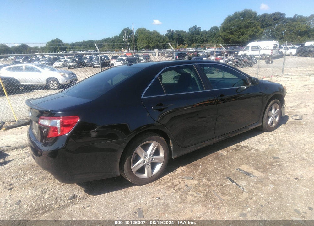 2012 TOYOTA CAMRY SE VIN: 4T1BF1FK7CU050702